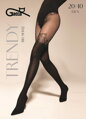 Strumpfhose im Overknee-Look TRENDY BLUSH 02 20/40 DEN Gatta