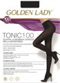 Schwarze Damen Strumpfhose TONIC 100 DEN Golden Lady