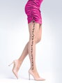 Gemusterte Feinstrumpfhose STARLIGHT 20 DEN Knittex