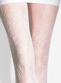 Netzstrumpfhose mit Rosen rete fantasia № 024 Lores