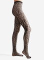 Netzstrumpfhose mit Blumen MATERA Lores