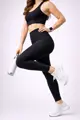 Damen Leggings mit breitem Gummibund STRUTTURE 90 DEN Lores