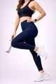 Damen Leggings mit breitem Gummibund STRUTTURE 90 DEN Lores