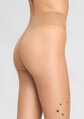Romantische Strumpfhose mit schwarzen Herzen ALLURE E05 20 DEN Marilyn