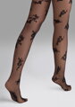 Feine gemusterte Strumpfhose mit Blumenmuster ALLURE G008 20 DEN Marilyn