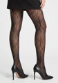 Gemusterte Strumpfhose mit eleganten Linien ALLURE I002 40 DEN Marilyn