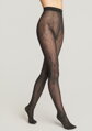 Gemusterte Strumpfhose mit eleganten Linien ALLURE I002 40 DEN Marilyn