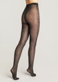 Gemusterte Strumpfhose mit eleganten Linien ALLURE I002 40 DEN Marilyn