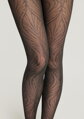 Gemusterte Strumpfhose mit eleganten Linien ALLURE I002 40 DEN Marilyn