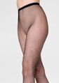 Netzstrumpfhose mit kleinen Kristallen CHARLY F10 Marilyn