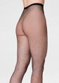 Netzstrumpfhose mit kleinen Kristallen CHARLY F10 Marilyn