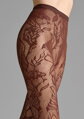Netzstrumpfhose CHARLY G001 Marilyn chocolate detail