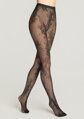 Netzstrumpfhose mit floralem Muster CHARLY I015 Marilyn
