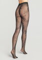 Netzstrumpfhose mit floralem Muster CHARLY I015 Marilyn