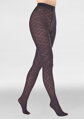 Feinstrumpfhose mit auffälligem Jacquard-Rautenmuster GRACE F02 Marilyn