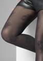 Strumpfhose mit floraler Musterung auf feinem Netz GRACE F22 Marilyn