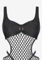 Dámske body z elastickej sieťoviny JANETTE HOT Marilyn