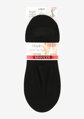 Damen No-Show schwarze Socken aus Netzmaterial 2er-Pack COMFORT NET HIGH Marilyn