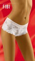 Verführerischer Spitzen-Slip mit Pfauenfeder-Design FIBI Wolbar
