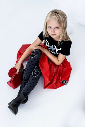 Gemusterte Kinderstrumpfhosen YES/NO 120 DEN Knittex