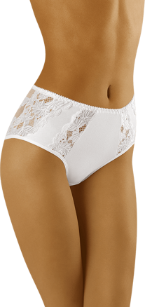 Bavlnené nohavičky s čipkou eco-VU MAXI Wolbar