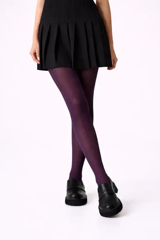 Blickdichte matte farbige Strumpfhose CONCORDE 60 DEN Lores