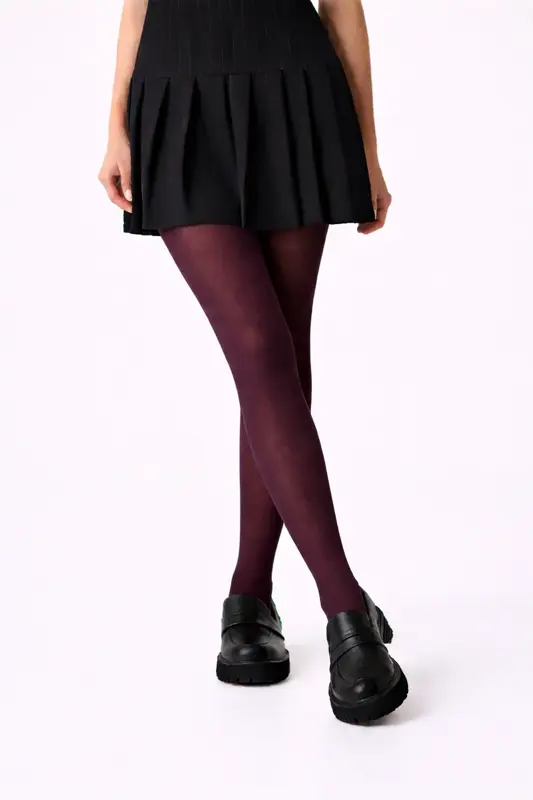 Blickdichte matte farbige Strumpfhose CONCORDE 60 DEN Lores