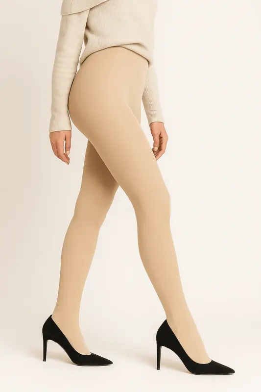 Warme Wollstrumpfhose LOLA 100 DEN Lores