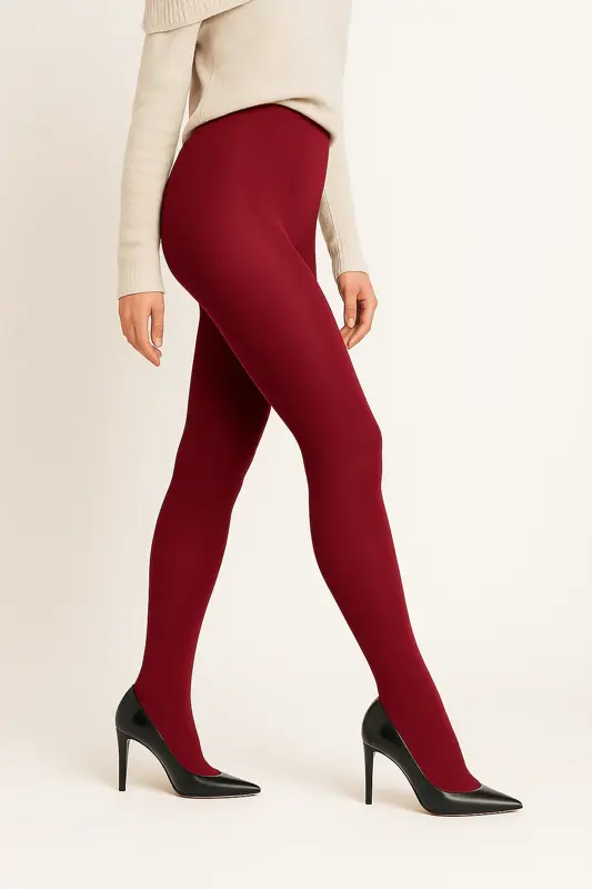 Warme Wollstrumpfhose LOLA 100 DEN Lores