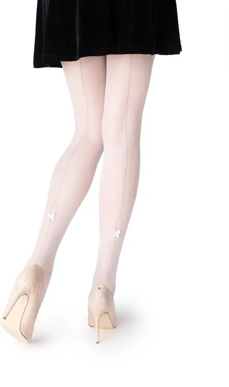 Damen-Feinstrumpfhose mit Ziernaht und Spitzenbund GUCCI G02 20 DEN Marilyn