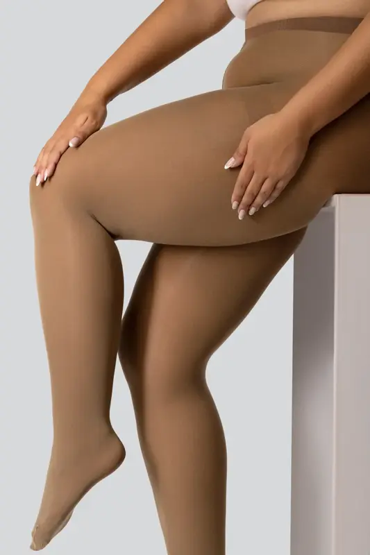 Bunte matte Strumpfhose QUEEN SIZE MARGARET 50 DEN Mona